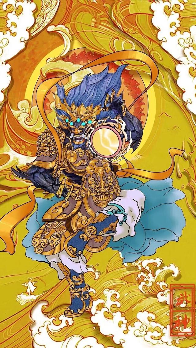 抖音最近很火的财神图片，抖音最近很火的财神图片动态？