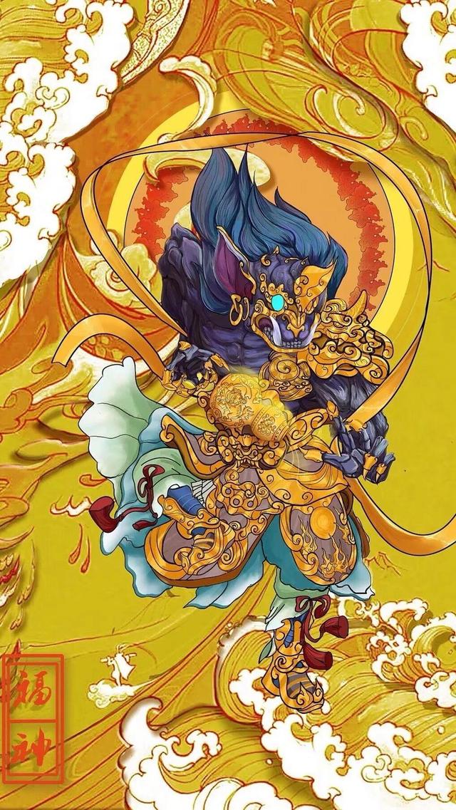 抖音最近很火的财神图片，抖音最近很火的财神图片动态？